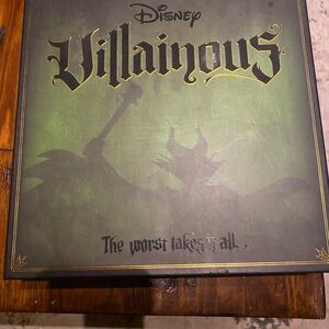 Disney Villainous Game with Dark Green Cover